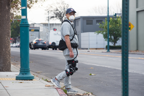 Exoskeleton For Knee Protection KneeX - Weston Robot - Accelerate Robot Adoption