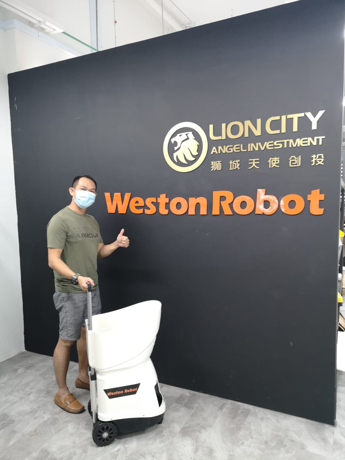 Tennis Ball Serving Machine Weston Robot Accelerate Robot Adoption