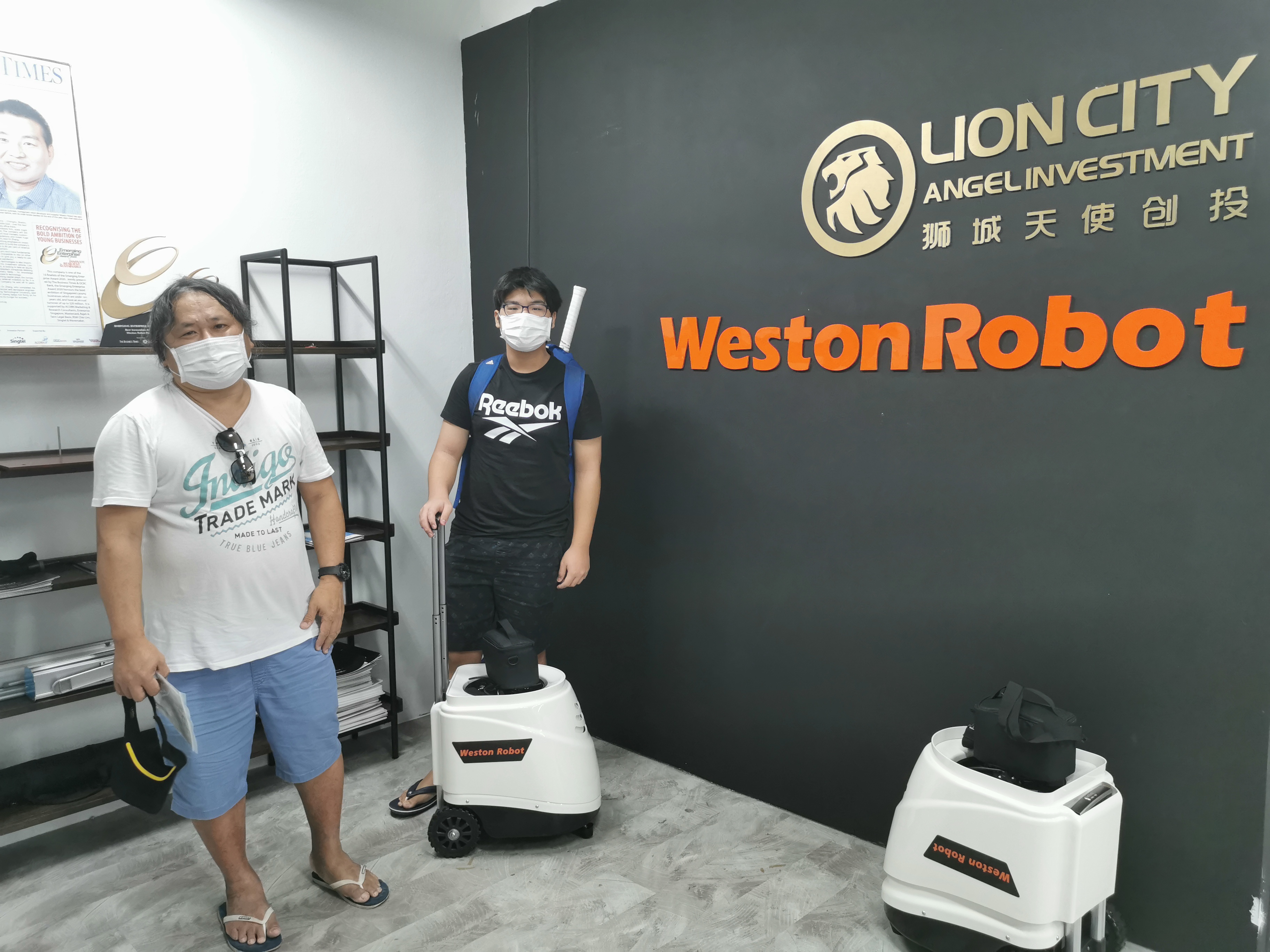 Tennis Ball Serving Machine Weston Robot Accelerate Robot Adoption